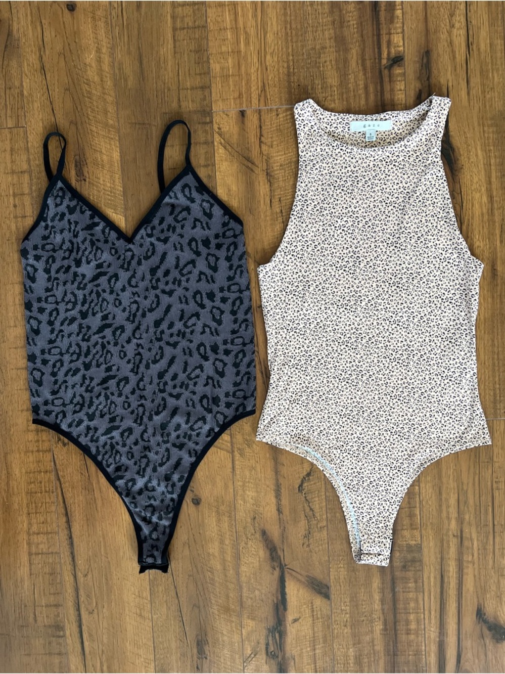 NWT 2 Tops - Leopard Print bodysuits